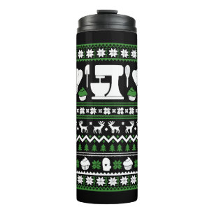 Chef Christmas T Shirt Thermal Tumbler