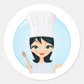 Chef Classic Round Sticker