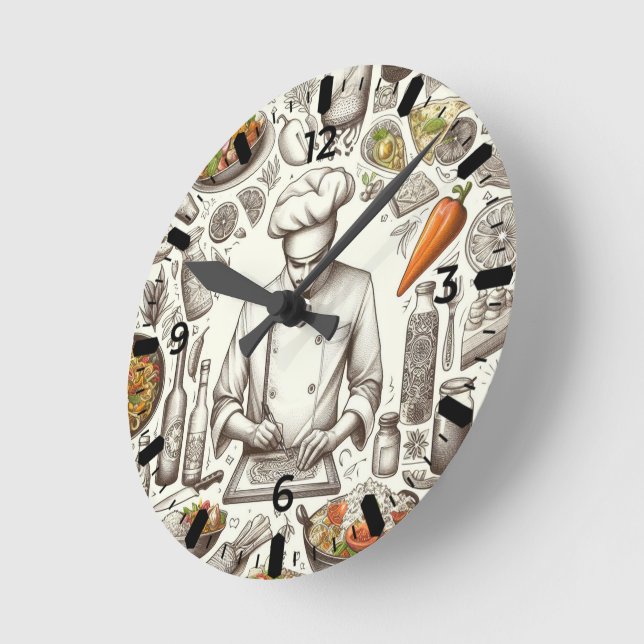 Chef Clock (Angle)