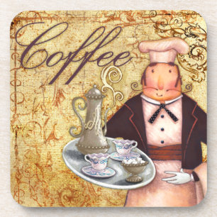 Chef Coffee Coaster