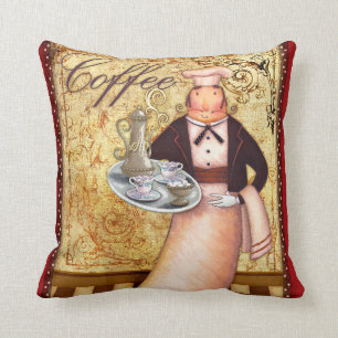 Chef Coffee Cushion