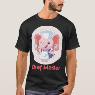 Chef cook astronaut birthday chef grillmaster T-Shirt