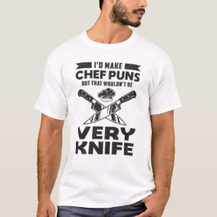 Chef Cook Cooking Boss Gourmet Job Career Gift T-Shirt