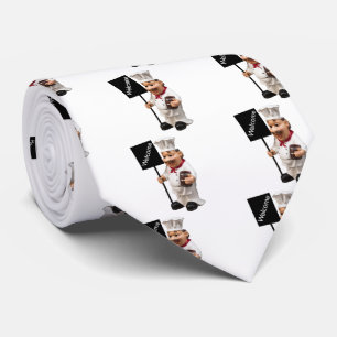 Chef cook - WELCOME menu card Tie
