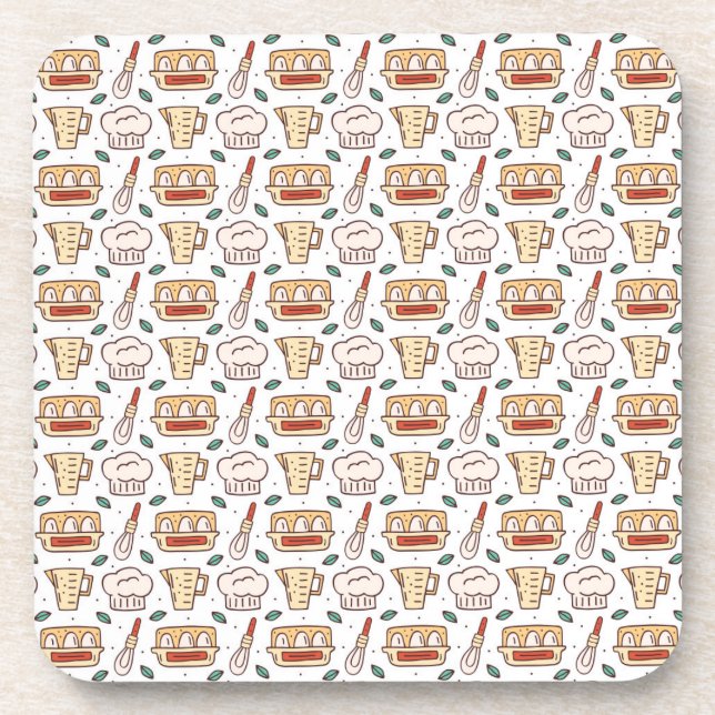 Chef Cooking Done With Care Is An Act Of Love Coaster (Front)
