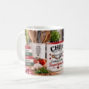 Chef Cooking Is My Superpower Mug