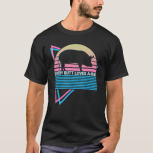 Chef Cooking Retro Every Butt Loves A Rub T-Shirt