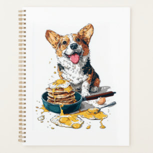 Chef Corgi � Funny Cooking Dog Planner