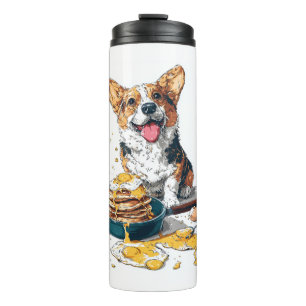Chef Corgi – Funny Cooking Dog Thermal Tumbler