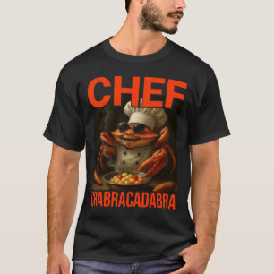 Chef Crabracadabra Hilarious Meme Brainrot T-Shirt