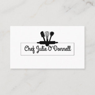 Chef Culinary Business Card