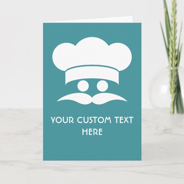 CHEF custom greeting cards (Front)