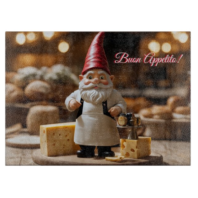 Chef cutting board,  Buon Appetito!  Board (Front)