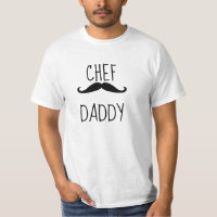 Chef daddy with mustach