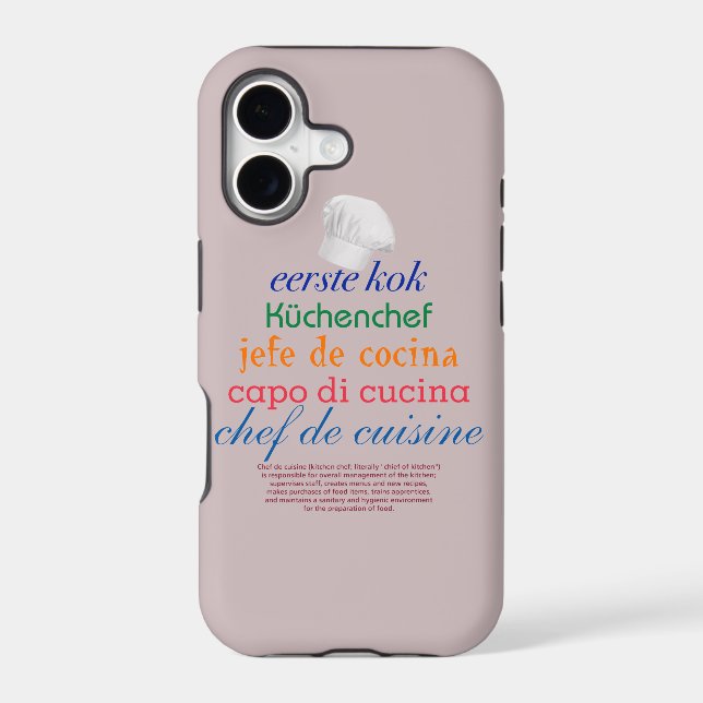 chef de cuisine (Back)