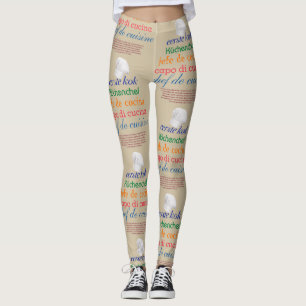 chef de cuisine leggings