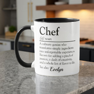 Chef Definition Personalised Appreciation Gift Mug