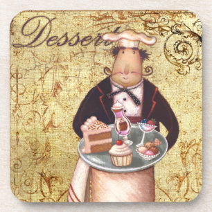 Chef Dessert Coaster