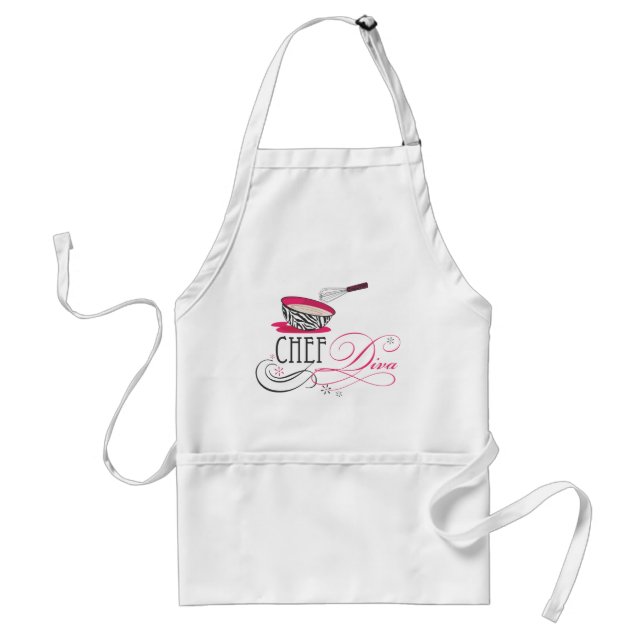 Chef Diva Standard Apron (Front)