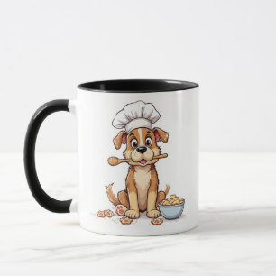 Chef Dog Baking Mug - Cute and Funny Gift for Dog