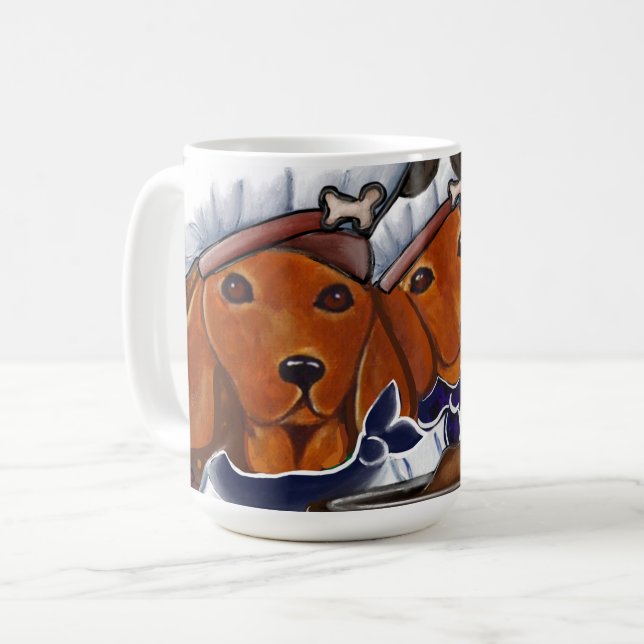 CHEF DOXIES COFFEE MUG (Front Left)
