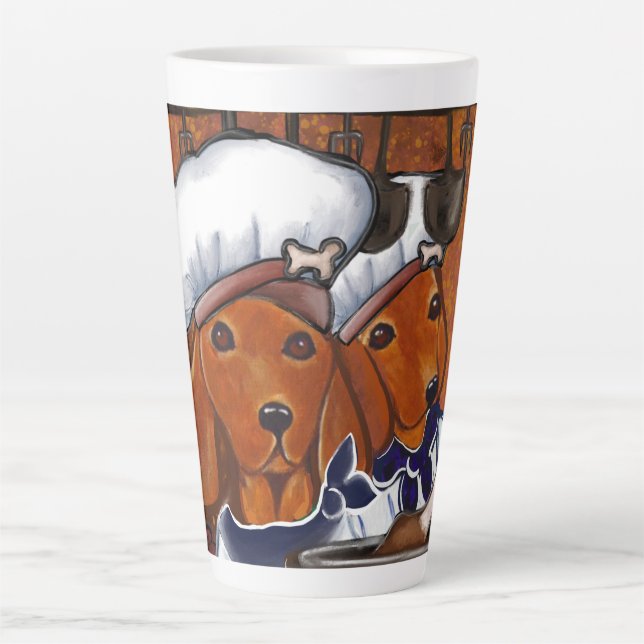 CHEF DOXIES LATTE MUG (Front)