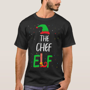 Chef Elf Family Matching Christmas Pjs Funny 1 T-Shirt