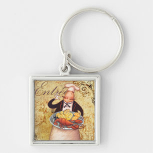 Chef Entrée Key Ring