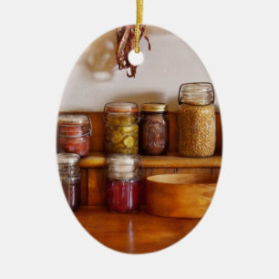 Chef - Food - I love preserving things Ceramic Ornament