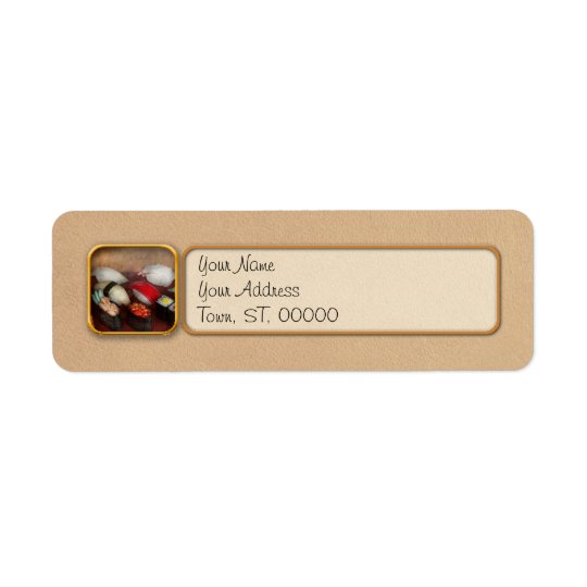 Chef - Food - Oh, I had sushi last night Return Address Label