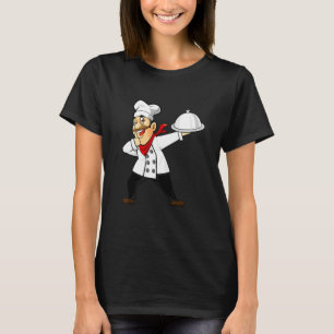 Chef For Men Women Cook Hip Hop Dabbing Dance T-Shirt