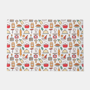 Chef Gift No One Who Cooks Alone Doormat