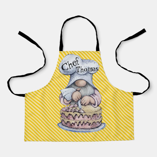 Chef Gnome  Apron (Front)