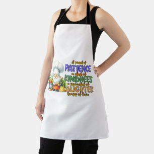 Chef Gnome's Happiness Kitchen Recipe  Apron