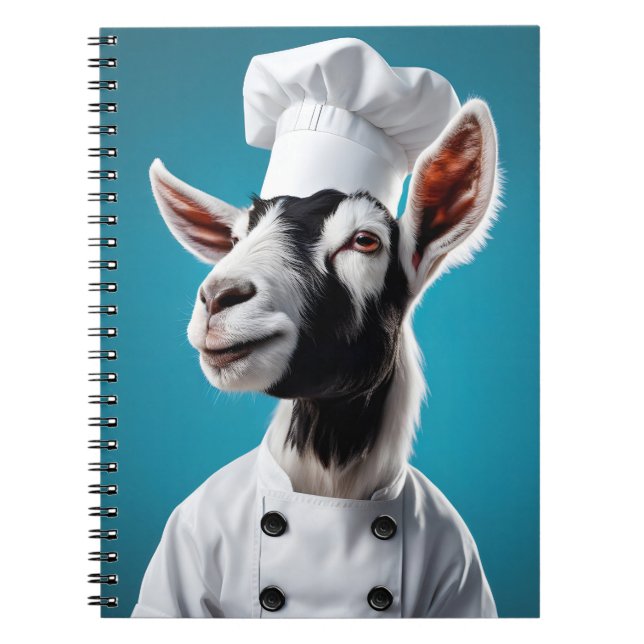 Chef Goat Notebook (Front)