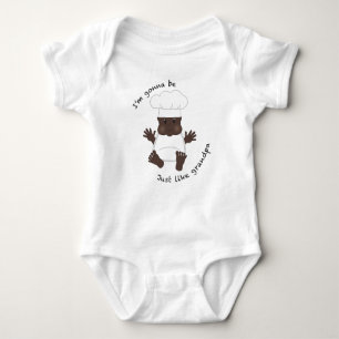 Chef grandpa baby bodysuit