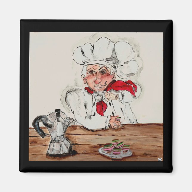 Chef Guiseppe Magnet (Front)