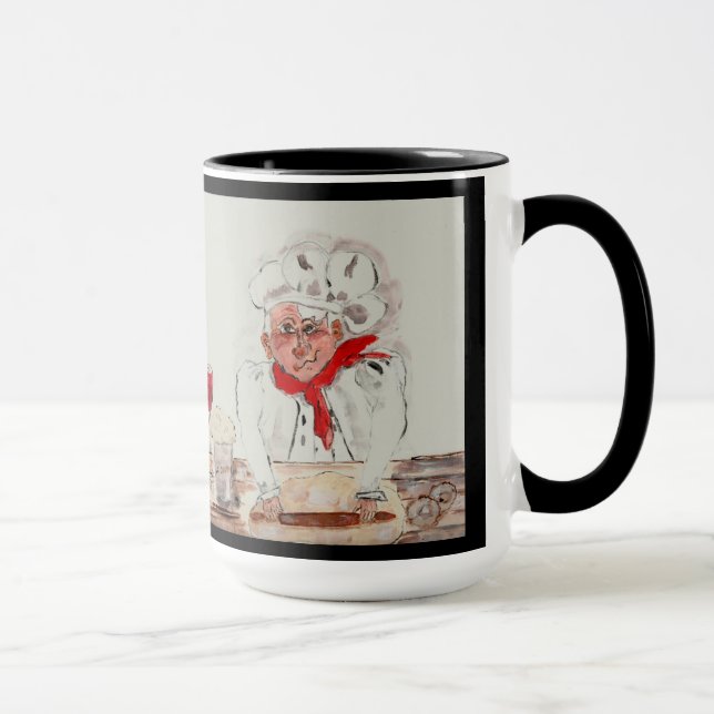 Chef Guiseppe Right Handed Mug (Right)