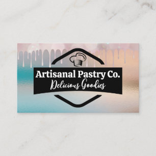 Chef Hat   Bakery Business Card