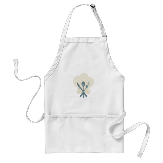 Chef Hat Standard Apron (Front)