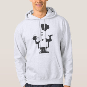 Chef holding a bowl of soup hoodie