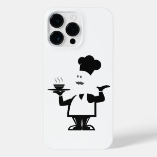 Chef holding a bowl of soup iPhone 14 pro max case