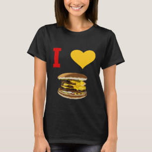 Chef - I Love Cheeseburgers Foodie Restaurant Chef T-Shirt