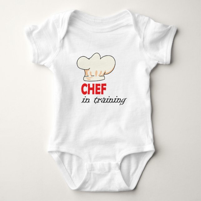 Chef In Training Baby Bodysuit (Front)