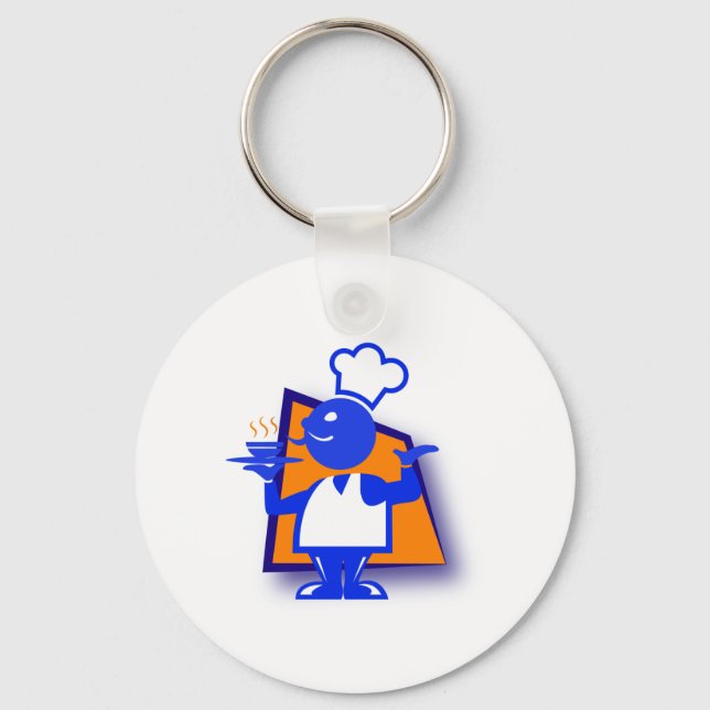 Chef Key Ring (Front)