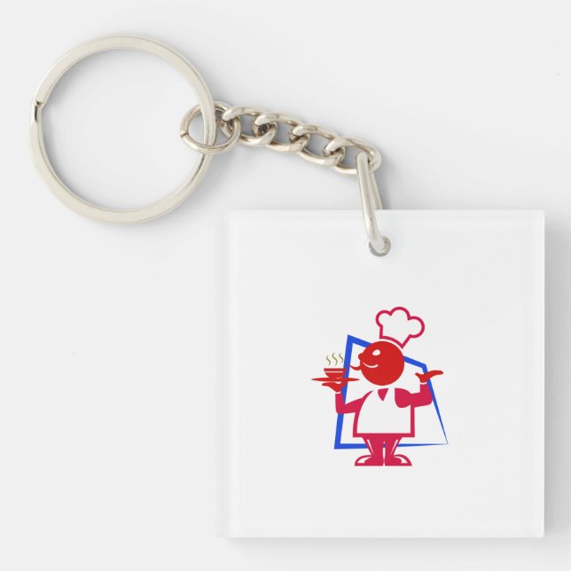 Chef Key Ring (Front)