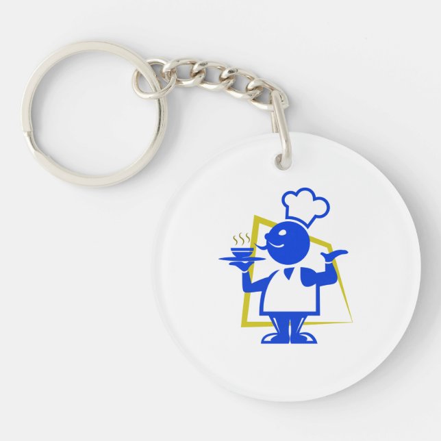 Chef Key Ring (Front)