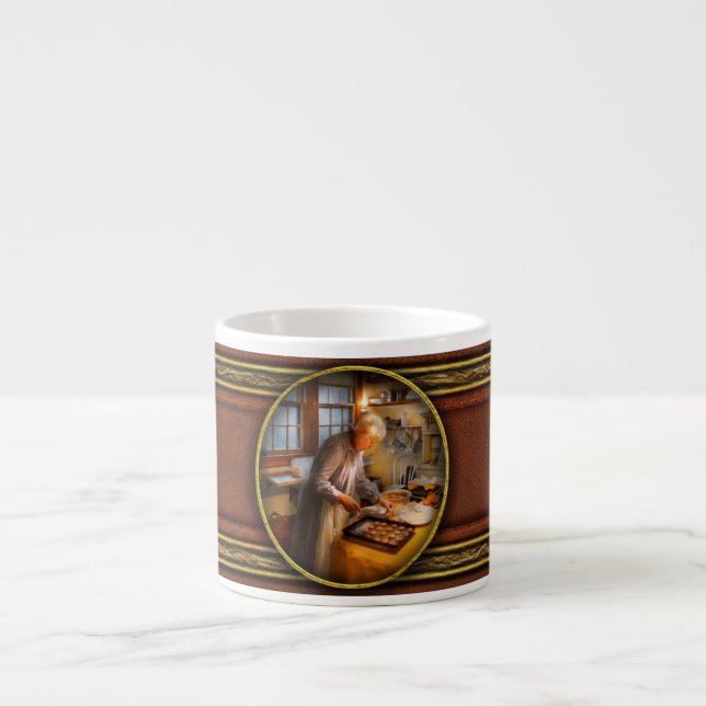Chef - Kitchen - Coming home for the holidays Espresso Cup (Front)