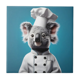Chef Koala Ceramic Tile