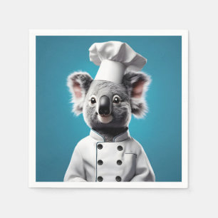 Chef Koala Napkin